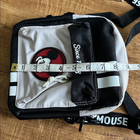 Mickey Mouse Black and Gray Crossbody Bag - Picture 11 of 13